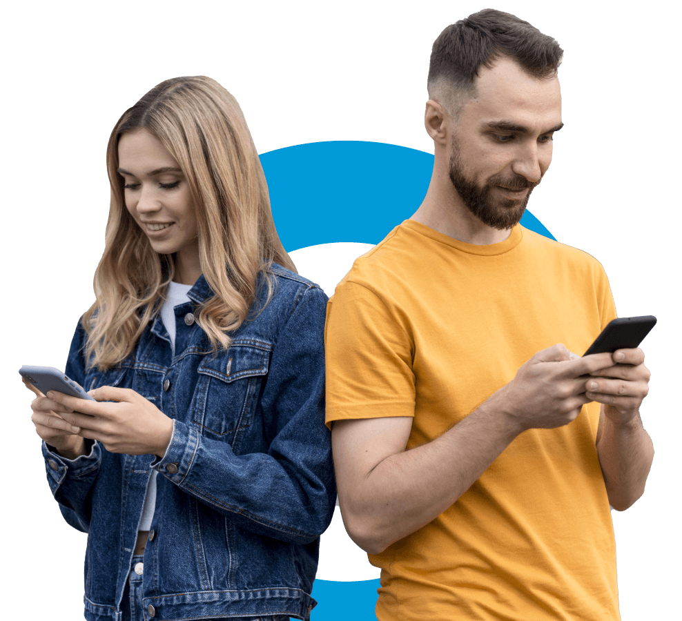 pareja celular quorum app asambleas eficientes